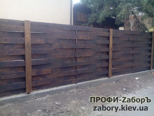 Будівництво дерев'яних парканів в Києві