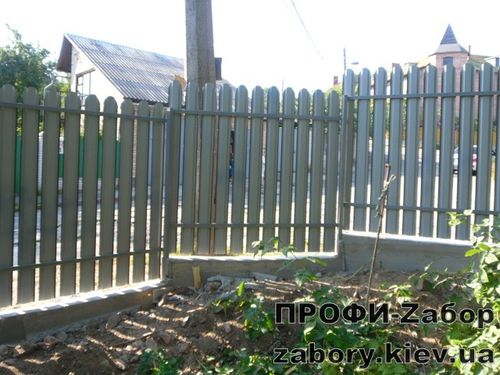 Штакетний забор